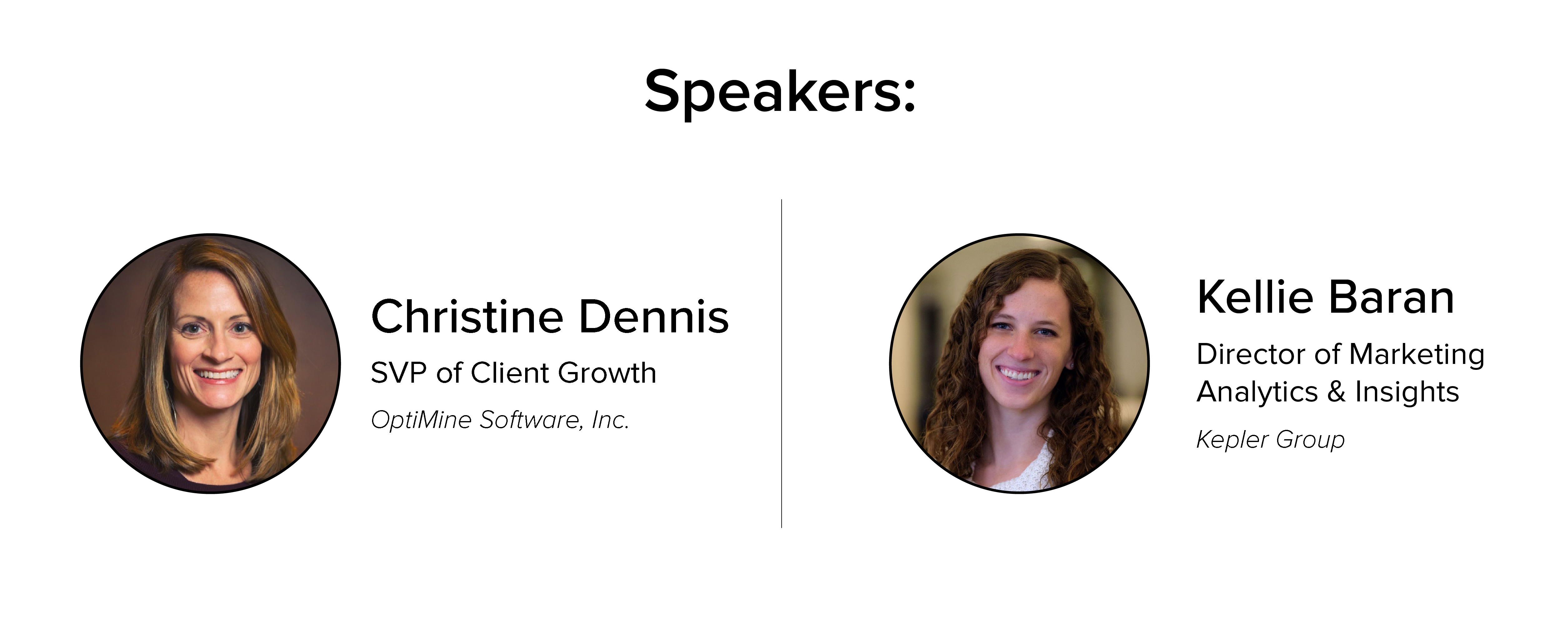 December 2021 Webinar Speakers